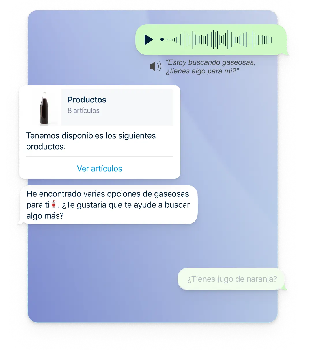 E-commerce AI demonstration